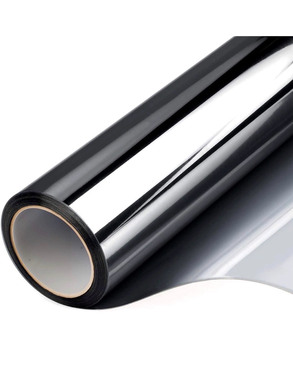 Tinted one way static cling window film